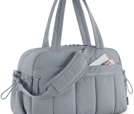 Sac Week End Matelassé Manchon Trolley Femme