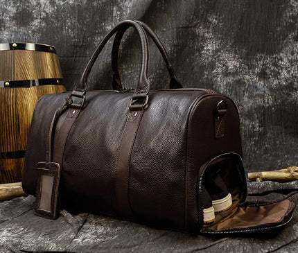 Sac Week End Cuir Vachette Voyage PC