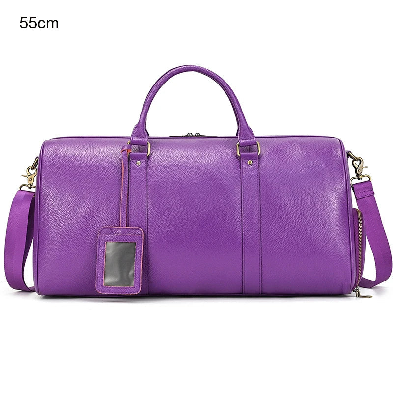 Sac Week End Cuir Duffle Haut de Gamme