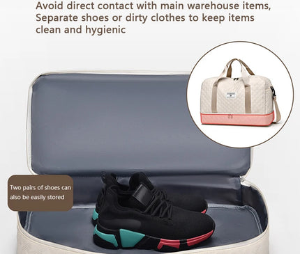 Sac Week End Léger Compartiment Chaussures