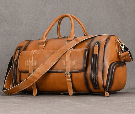 Sac Week End Cuir Authentique Chaussures Homme