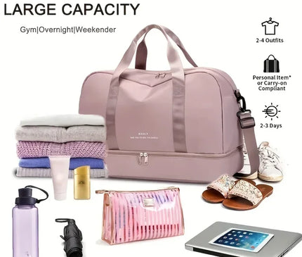 Sac Week End Duffle Voyage Compartiment Séparé