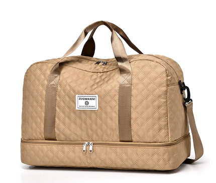 Sac Week End Matelassé Compartiment Inférieur