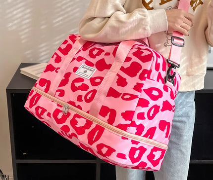 Sac Week End Femme Duffle Léger Imprimé