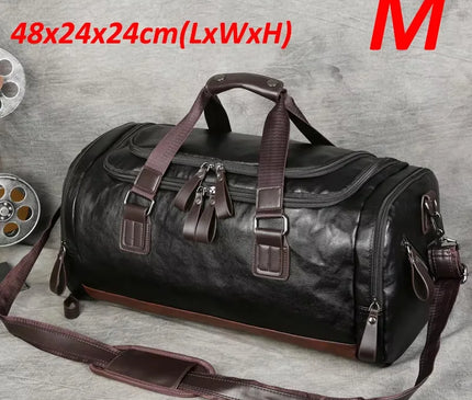 Sac Week End Duffle Cuir PU Souple