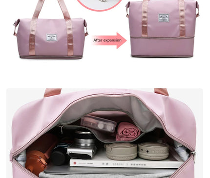 Sac Week End Femme Souple Imperméable Grande Capacité