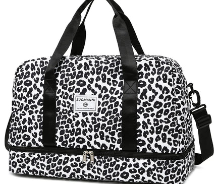 Sac Week End Femme Nylon Motif Animal