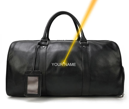 Sac Week End Duffle Cuir Vachette Voyage