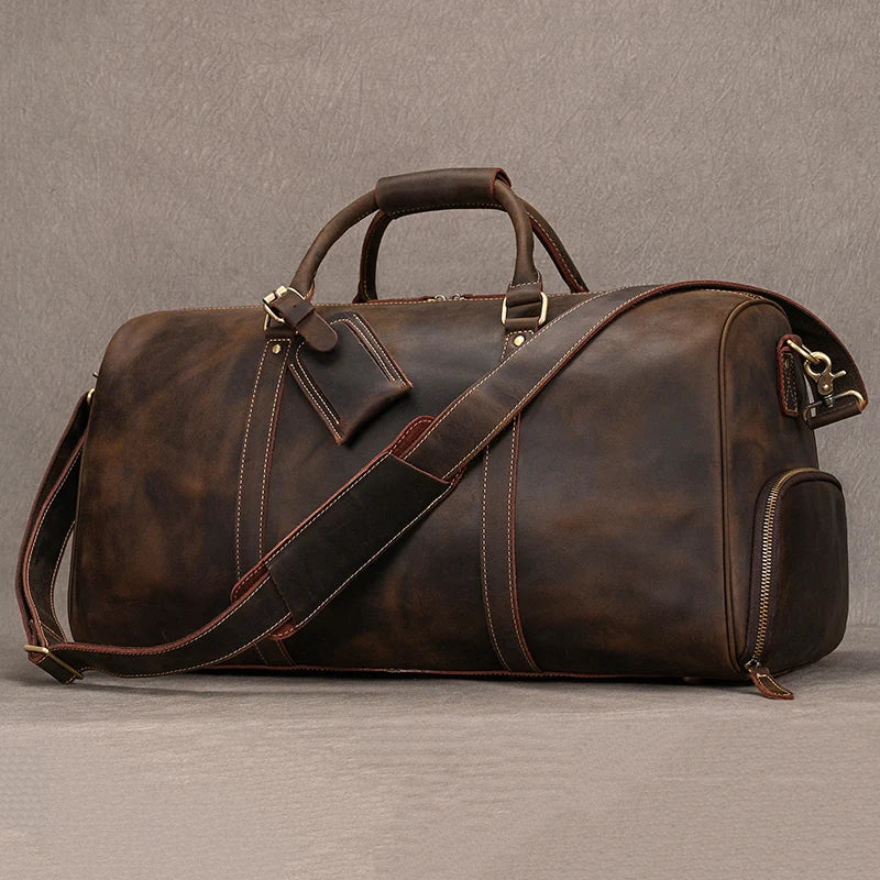 Sac Week End Homme Cuir Duffle Voyage