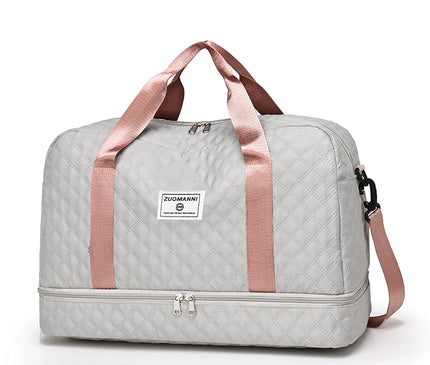 Sac Week End Nylon Matelassé Léger