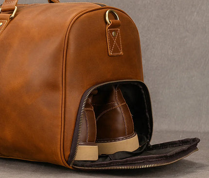 Sac Week End Homme Cuir Duffle Voyage