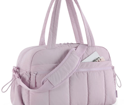 Sac Week End Matelassé Compartiment Humide