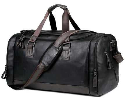 Sac Week End Duffle Cuir PU Souple