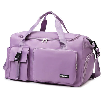 Sac Week End Sport Femme Organisé pour Voyage