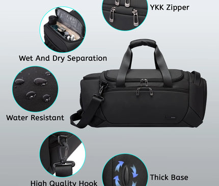 Sac Week End Homme Imperméable Compartiments