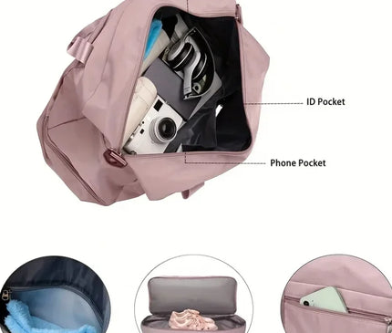 Sac Week End Femme Extensible Bas Séparé