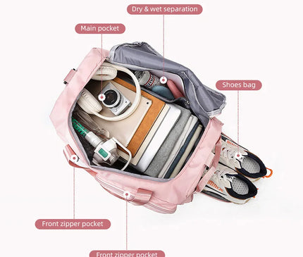 Sac Week End Sportif Imperméable Voyage