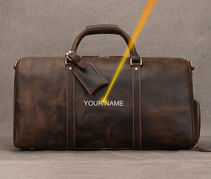 Sac Week End Homme Cuir Duffle Voyage