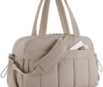 Sac Week End Matelassé Poche Humide