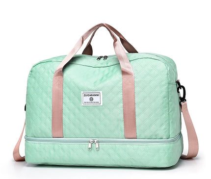 Sac Week End Souple Losange Nylon