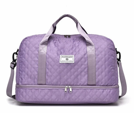 Sac Week End Violet Compartiment Séparé