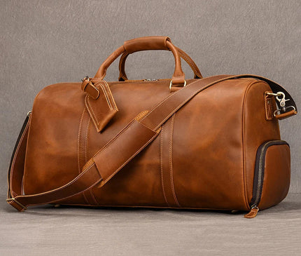 Sac Week End Homme Cuir Duffle Voyage