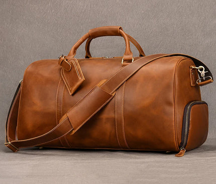 Sac Week End Homme Cuir Duffle Voyage