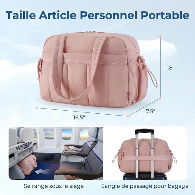 Sac Week End Capitonné Passant Valise