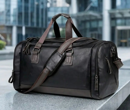 Sac Week End Duffle Cuir PU Souple