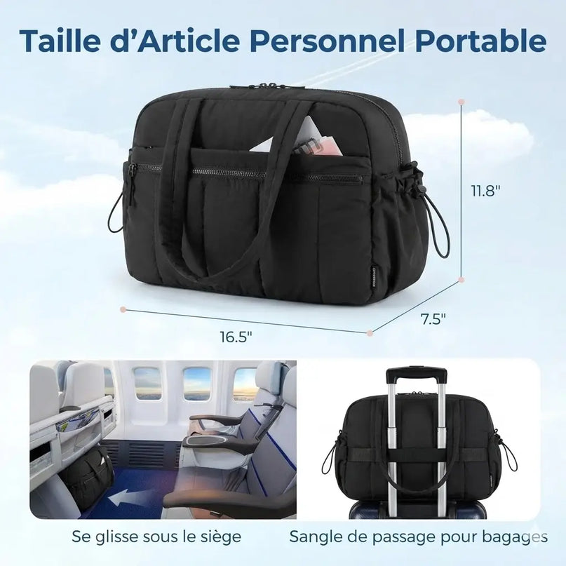 Sac Week End Confortable Léger Voyage Organisé