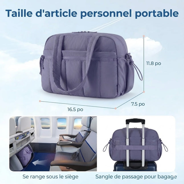 Sac Week End Duffle Manchon Valise Voyage