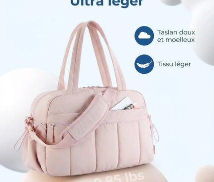 Sac Week End Femme Léger Poche Humide Trolley