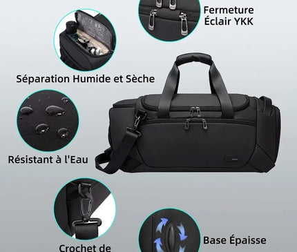 Sac Week End Homme Imperméable Compartiments