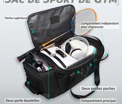 Sac Week End Homme Imperméable Compartiments