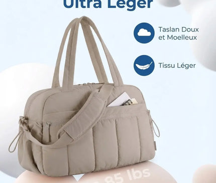 Sac Week End Souple Polyester Passant Valise