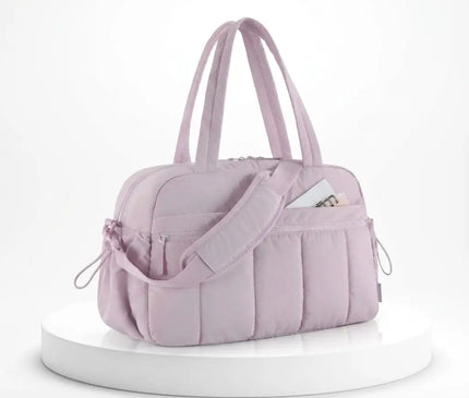 Sac Week End Matelassé Compartiment Humide